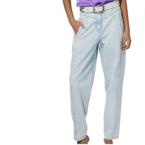 NWT - IRO Cadiere Snow Bleach High Waist Jeans - Picture 5 of 6